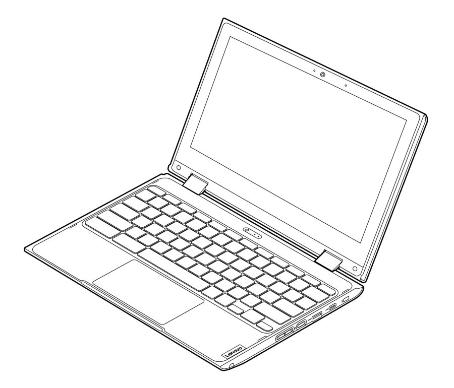 Chromebook en modo laptop